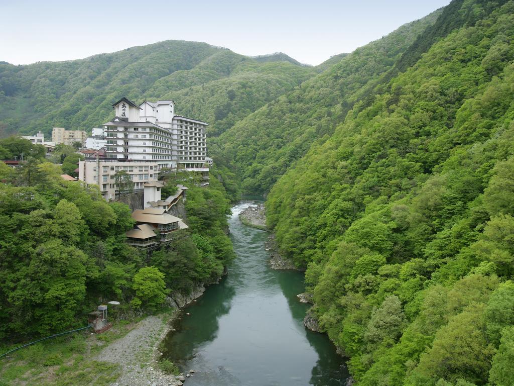Ookawaso Hotel Aizuwakamatsu Exterior foto