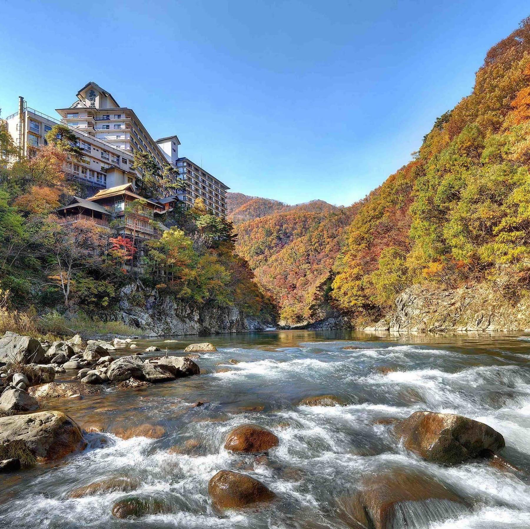 Ookawaso Hotel Aizuwakamatsu Exterior foto